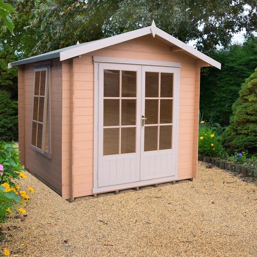 Barnsdale log cabin - x,