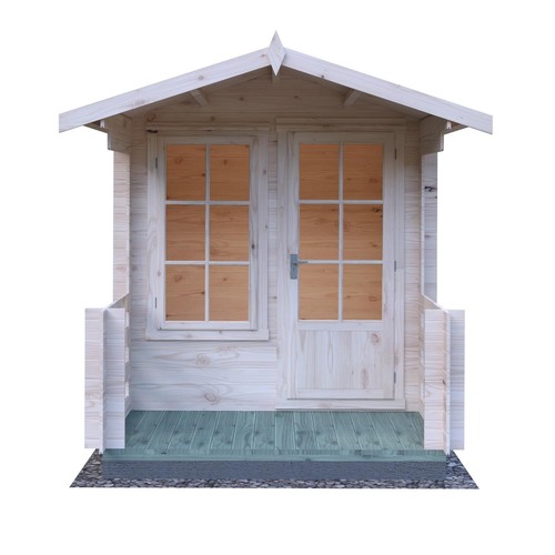 Maulden log cabin with - cabin,