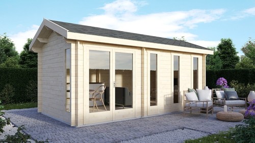 Log cabin alba 6x4m - /,