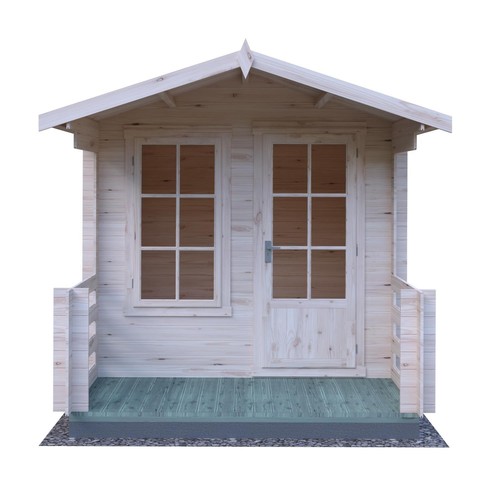 Maulden log cabin - log, with