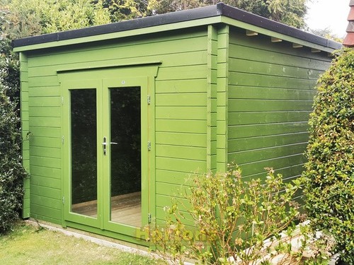 Used 5m log cabin - x, 3.5m